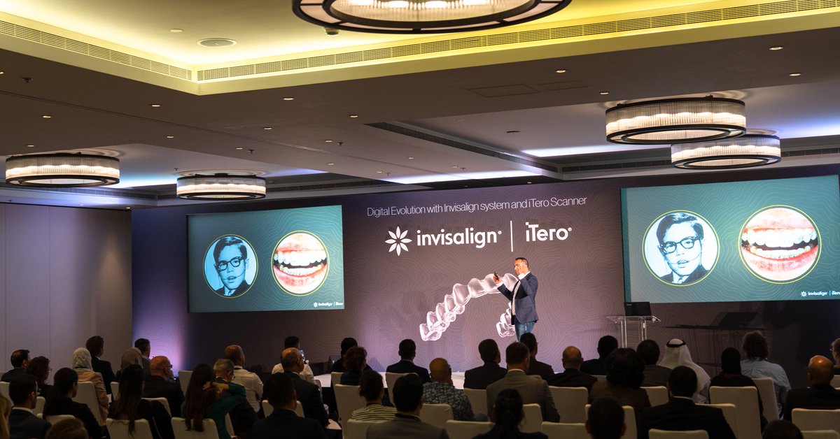 InvisalignGCC's tweet photo. An exciting start to Day 1. 
#MEAForum #Invisalign https://t.co/XU2RWH5t2N