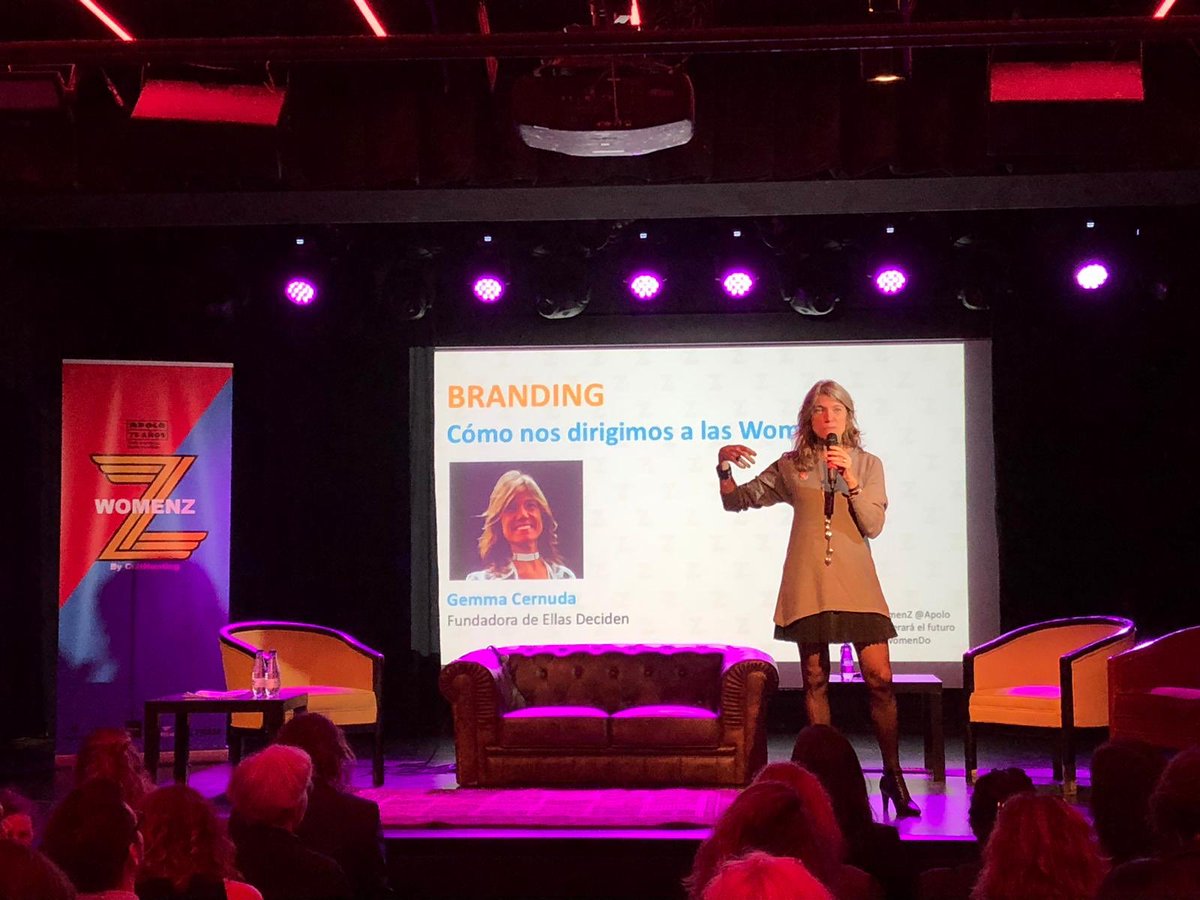xaviergarciaBCN's tweet photo. .@peixco nos remarca: ‘las WomenZ quieren marcas que sean auténticas y consecuentes con su verdad’.👏👏#WomenZ @culthunting @Sala_Apolo #barcelona #design #WomenZ https://t.co/YAc7c0An7o