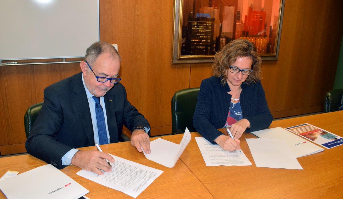 ComexiCTec's tweet photo. Bones notícies! Avui hem renovat el conveni amb la @fudgif per seguir realitzant #cursos d'especialització. Molt agraïts amb aquesta col·laboració! https://t.co/mCQLX8KjsH