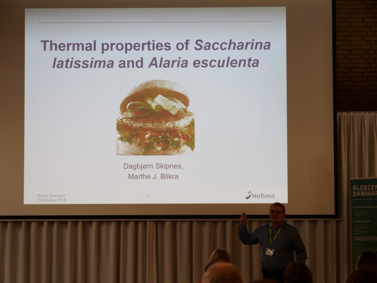 Wonderful news on 8th Nordic Seaweed Conference: Norwegian fishburger with seaweed just won fastfood price in Norway! Congratulations!   #Nordicseaweed18