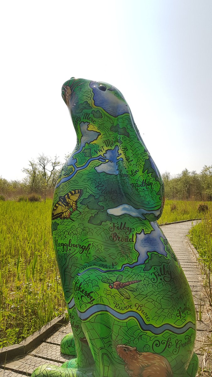 Today is your final chance to bid on me – the auction closes at 14:30 today. All proceeds go to <a href="/break_charity/">Break</a>. Thank you again to <a href="/SupportNWT/">NWT — OLD ACCOUNT, NOW @NorfolkWT</a> for my wonderful view this summer, <a href="/Swallowtailprin/">Swallowtail Print</a> for sponsoring me and <a href="/genealityart/">Beverley Gene Coraldean</a> for my beautiful design bit.ly/BidForSyd