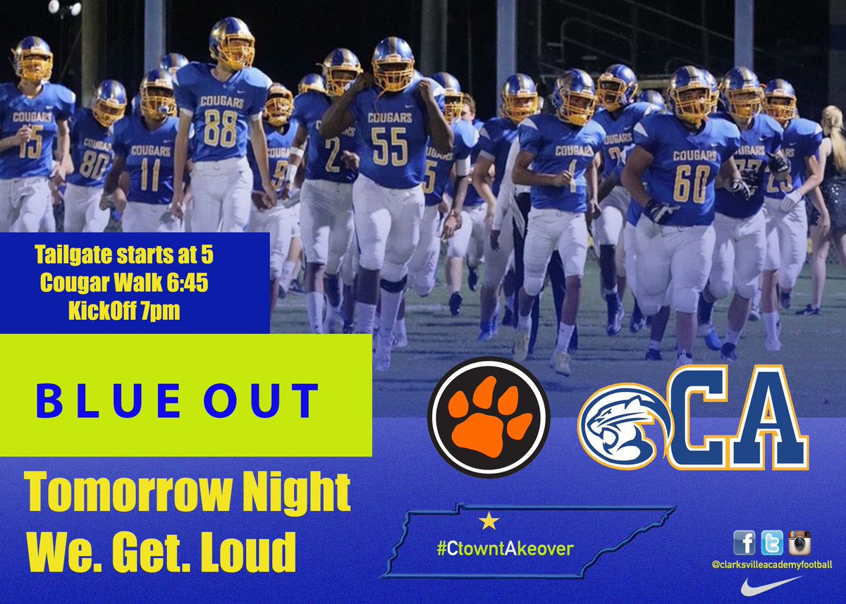 Clarksville Academy Football tweet media