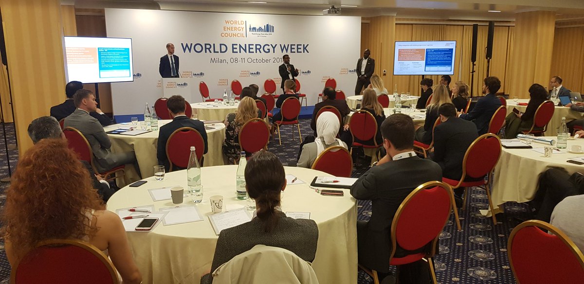 ralonsosuarez's tweet photo. Great presentations and panels in such a variety of topics: innovation, energy access, energy&diversity, building capacities and skills, how to make things happen! Thanks @WECFELs #FELSummit #WEW2018 #MilanEnergyWeek #FEL100 https://t.co/UpdF0u3xwh