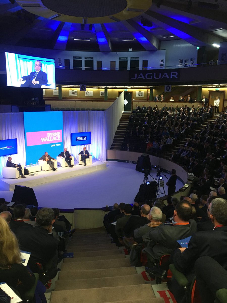 RenatusCapital's tweet photo. David Bobbett, Mike Flanagan and Tony McEntee discuss Management Buy Outs/Buy-Ins with @cooper_m #RealDeal2018 @Goffs1866 @FPaccountants @SunTimesIreland @ByrneWallace https://t.co/MSbsFC7q0w
