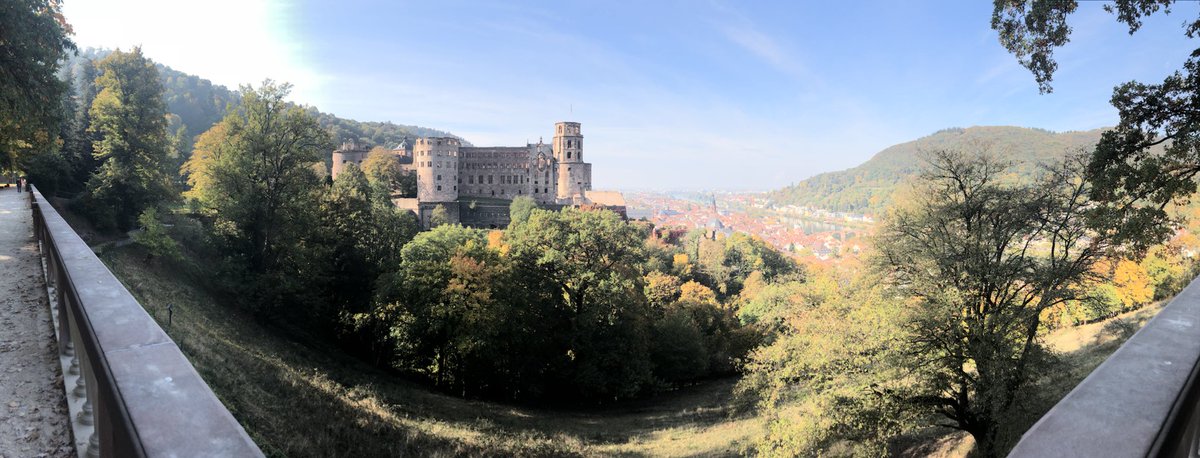 Heidelberg bei bestem Wetter #SchlossHeidelberg