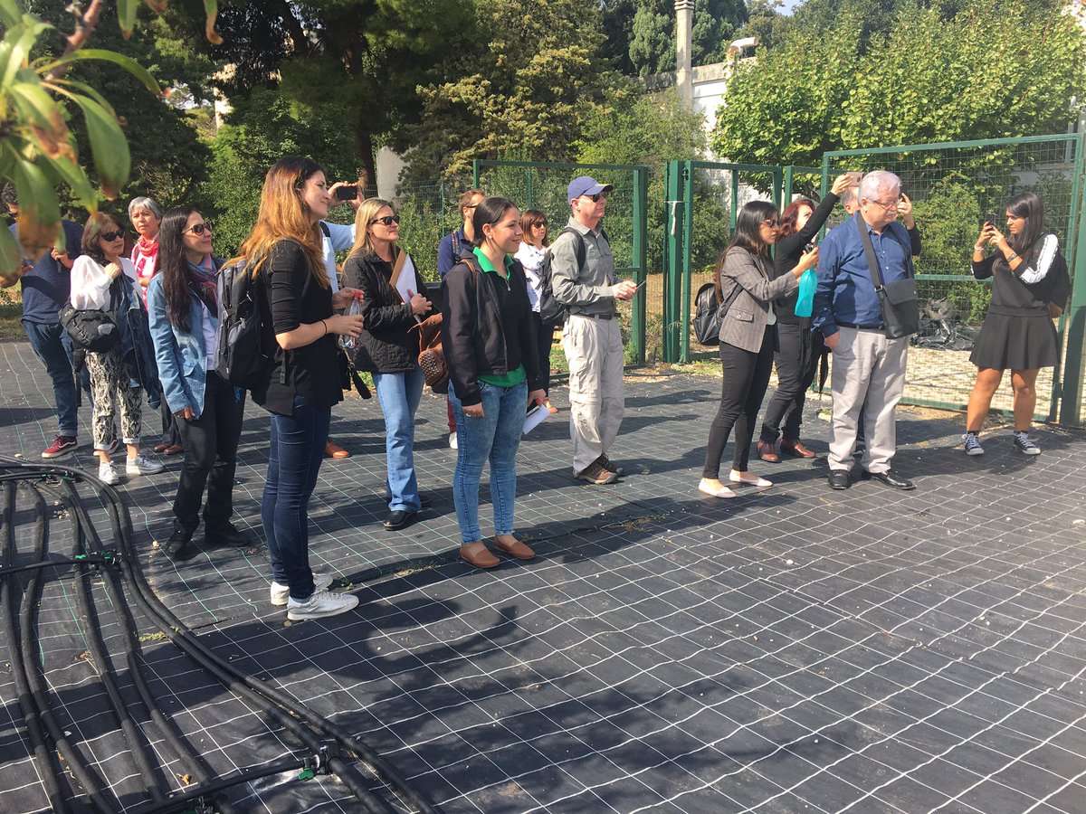 francofera's tweet photo. Cuarto dia: visita al Campo Experimental de Proyecto #Desert @DesertProject con los partners del Proyecto #Nucif - Integracion de actividades a #Bari #Uniba #ErasmusPlus #Eacea #Research #Development #WaterWorks #EraNet #Horizon https://t.co/Xb6c2SkbsU