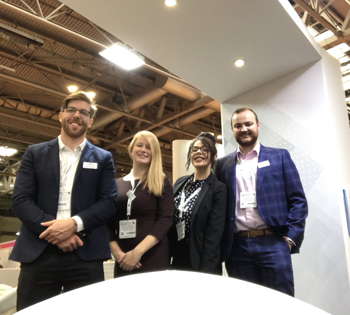 InsightKirsty's tweet photo. Good morning from the @InsightData @PurplexUK stand at The UK Construction Week. Come meet us on stand B450! https://t.co/NNbf0nqyiv