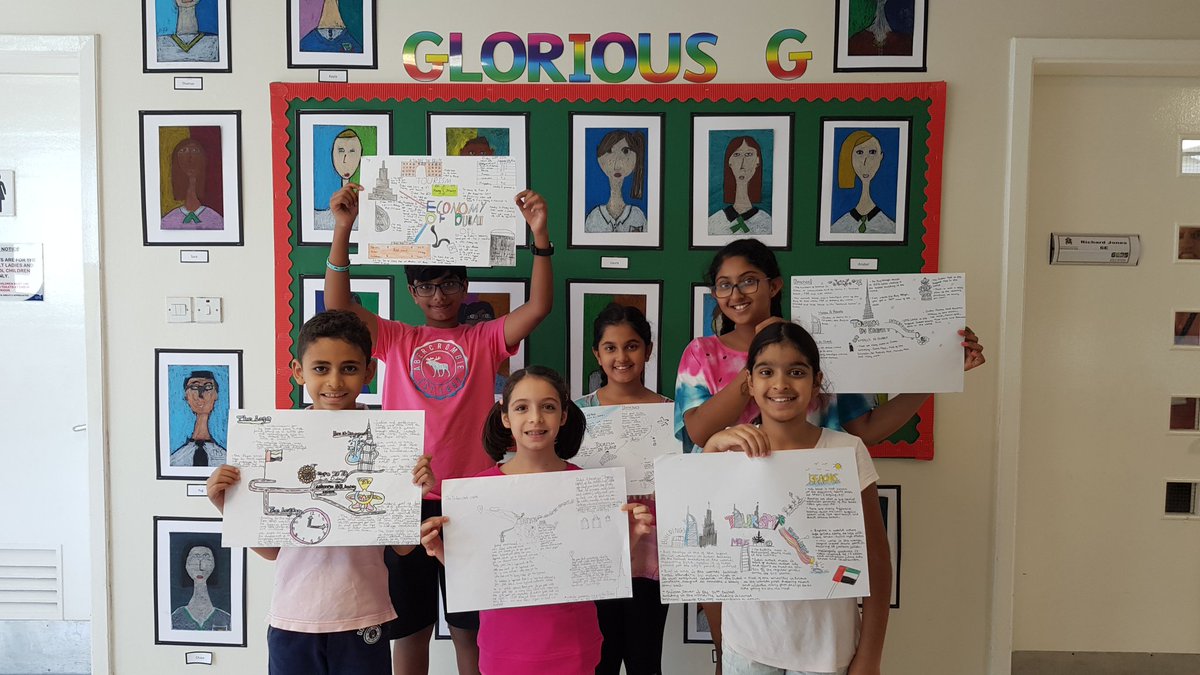 JPS_Year6's tweet photo. Super mindmap skills from 6G this week focusing on a chosen aspect of Dubai. Looking forward to seeing their Non-chronological Reports. #JPS6G #JPSyear6 #JPSEnglish #JPS https://t.co/lIttwTvciR
