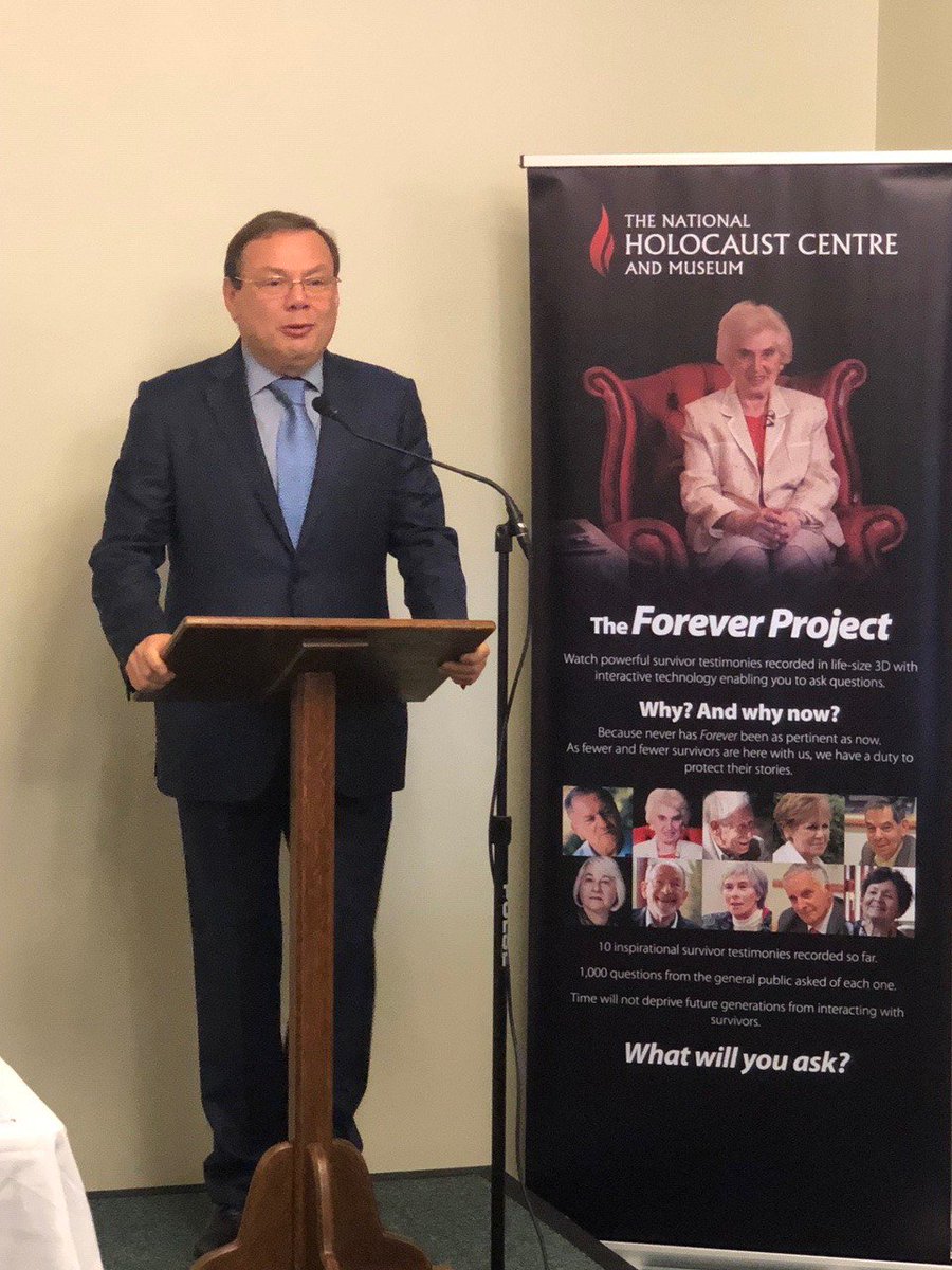 JewishNewsUK's tweet image. Mikhail Fridman, chairman of the Genesis Philanthropy Group, addressing this morning’s inspiring Westminster breakfast briefing for the National Holocaust Centre’s #ForeverProject.

 foreverproject.co.uk 

Read more here: jewishnews.timesofisrael.com/national-holoc…