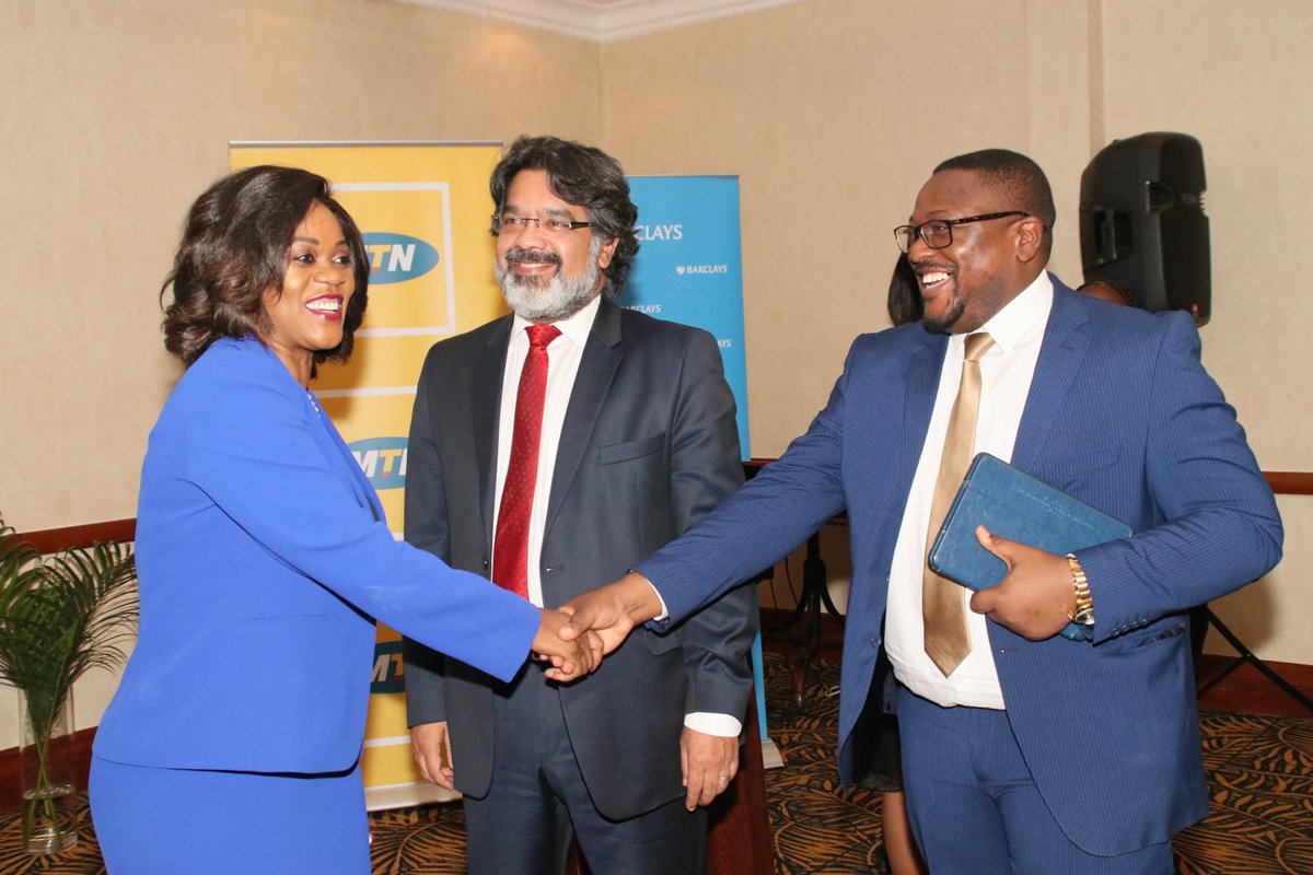 AbsaZambia's tweet photo. We're excited to have launched Kongola in partnership with MTN & Jumo. This partnership will allow MTN subscribers to borrow money, from their phones, through loans that are funded by Barclays Bank. We stay committed to being a digitally-led bank & spearhead financial inclusion. https://t.co/07khvP2pHK
