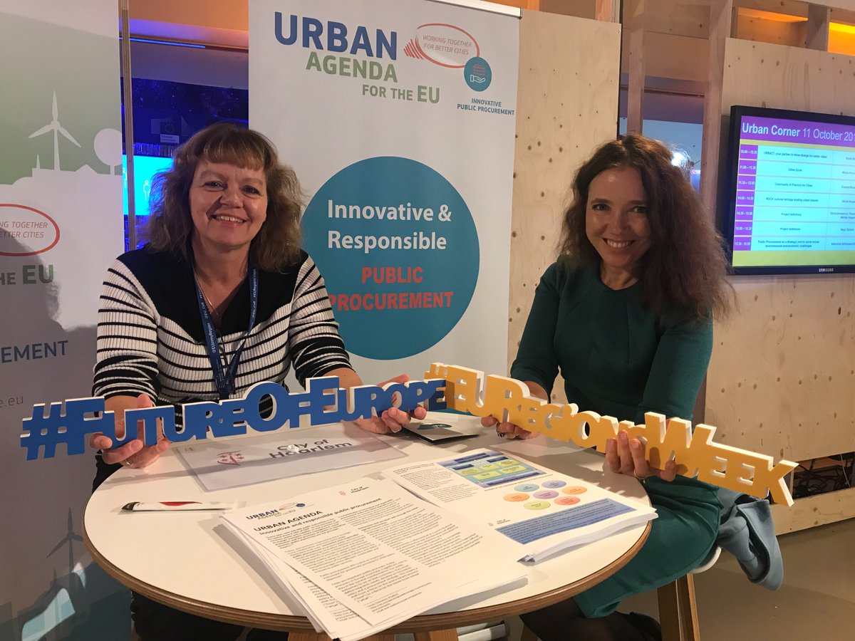 ValentinaSchip3's tweet photo. #EWRC2018
The Future of Europe: Urban Agenda Partnership on Innovative Public Procurement! https://t.co/zrXyZV0ClA