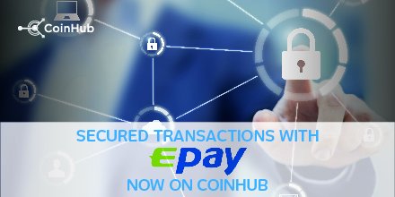 CoinhubEX's tweet image. Enjoy worry-free trading with @EpayGlobal. With Epay as the guarantor, the transaction amount will be sent to the seller's account after the buyer confirms the transaction. Register on CoinHub to take advantage of Epay benefits: coinhub.io