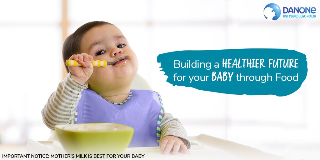 Developing good eating habits in babies is important since it lays the basis of forming long-term healthy habits.

Read here the guidelines for good nutrition: bit.ly/2pyxJUk

#Danone #DanoneIndia #Baby #Nutrition #NutritionForAll #HealthyFuture