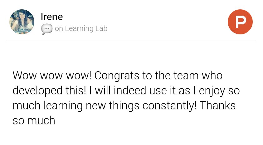 My thoughts on Learning Lab on <a href="/ProductHunt/">Product Hunt 😸</a> producthunt.com/posts/learning…
