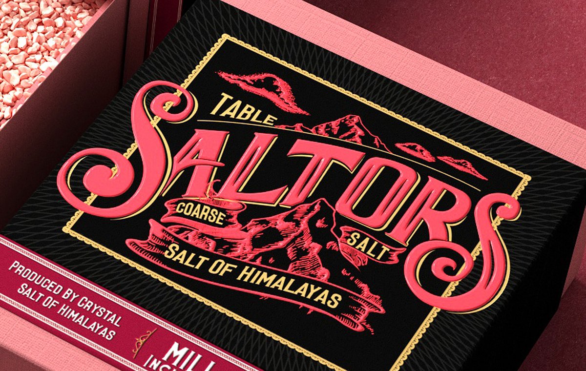 Packagingoftheworld On Twitter Saltors Himalayan Rock Salt Packaging Design By Animist Https T Co Avepqnwtdm