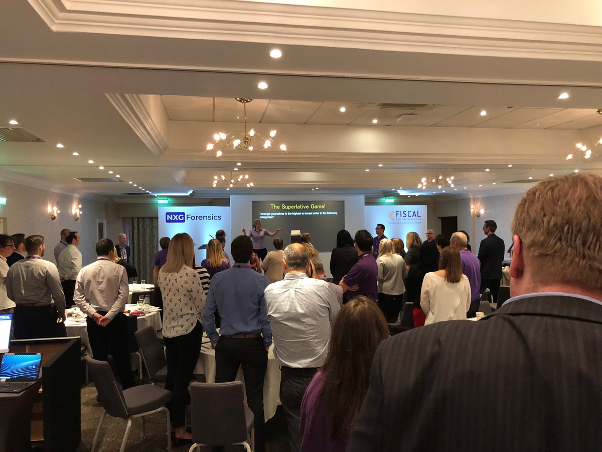FISCALTec's tweet photo. Great fun icebreaker at our Empower Conference #FiscalEmpower #team https://t.co/nHRFVKkWnY