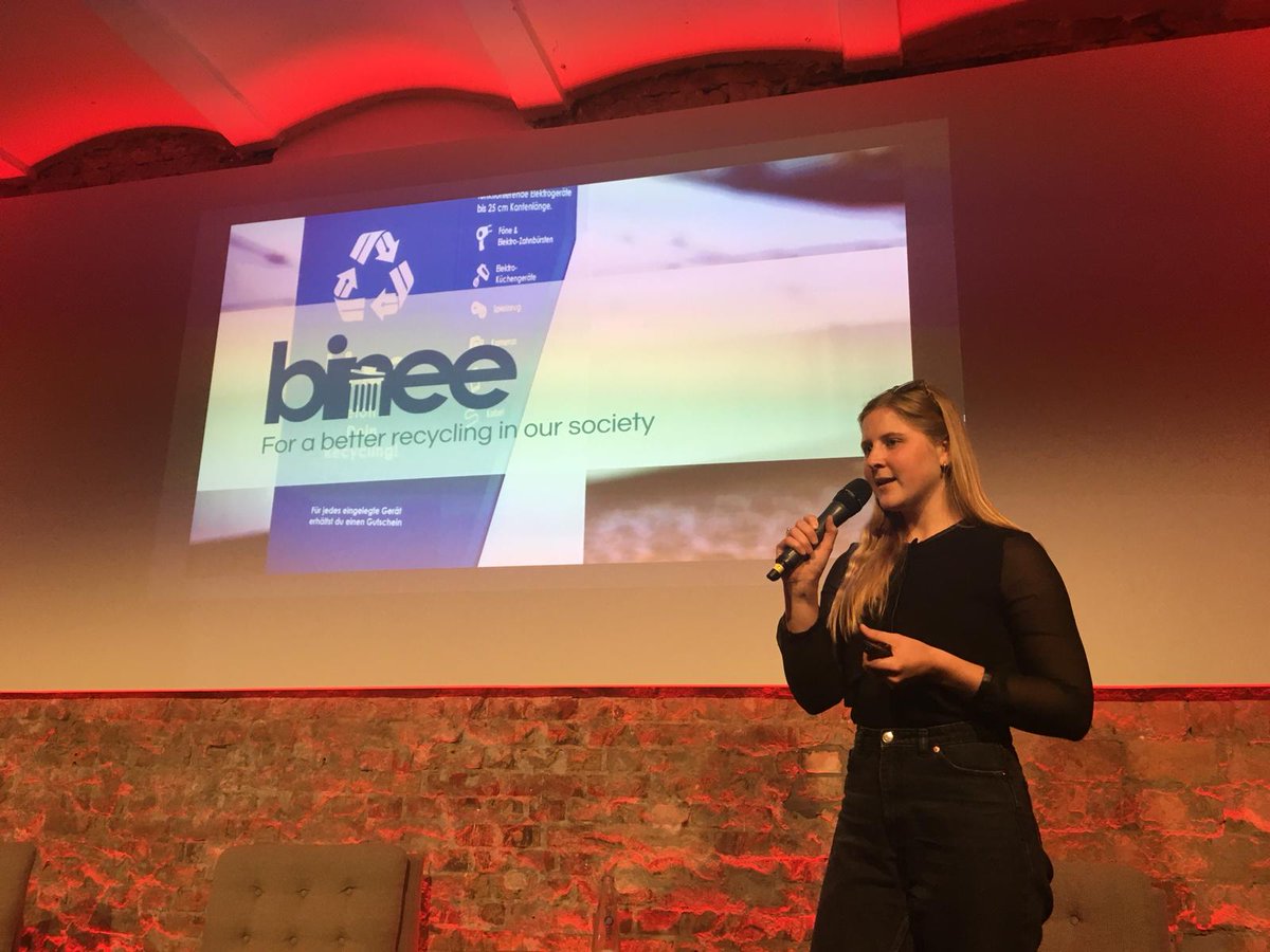 binee_co's tweet photo. What can we do to turn Berlin into a #SmartCity? Discussing innovation solutions focused on #recycling #reusing &amp; #circulareconomy at yesterday's #Meetup @NUMA_Berlin #BeTheChange #trybinee https://t.co/QlwM7mQlLS