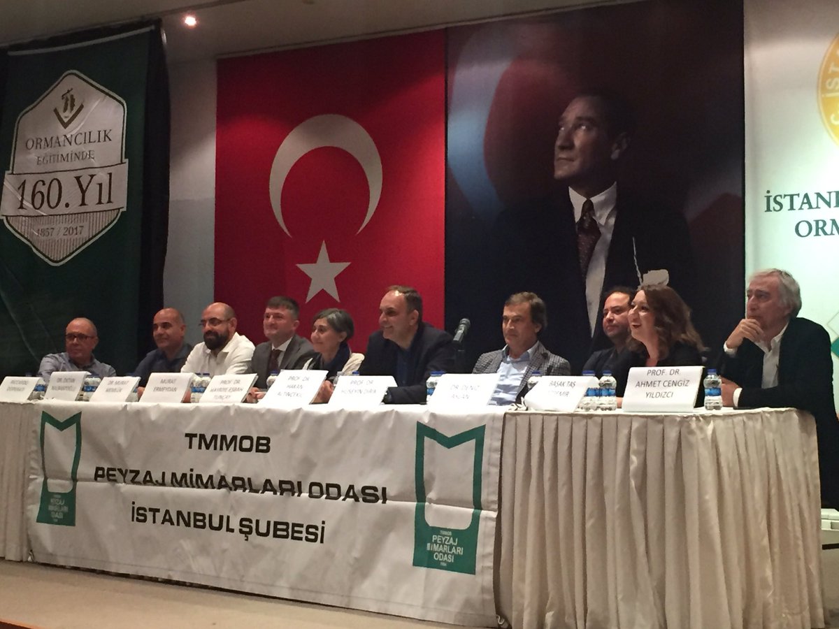 Birazdan <a href="/PmoIstanbul/">peyzajorgtr_istanbul</a> un davetlisi olarak istanbul üniversitesi orman Fakültesinde panele başlıyoruz. Direktörümüz <a href="/basak_tas/">Başak Taş</a> konuşmacılar arasında