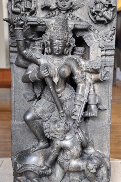  #Durga killing  #buffalo  #demon thus called as  #MahishasurMardini #Orissa present day  #Odisha, 13th C  #British  #Museum  #BritishMuseum #Devi  #Durga #DeviMahatmya #Navratri