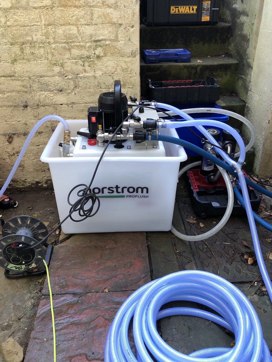 Another day, another flush....<a href="/proflush/">proflush</a> working wonders again 💪🏻 #powerflush #22degreesheating #ramsgate #plumber #sludge #kebabs