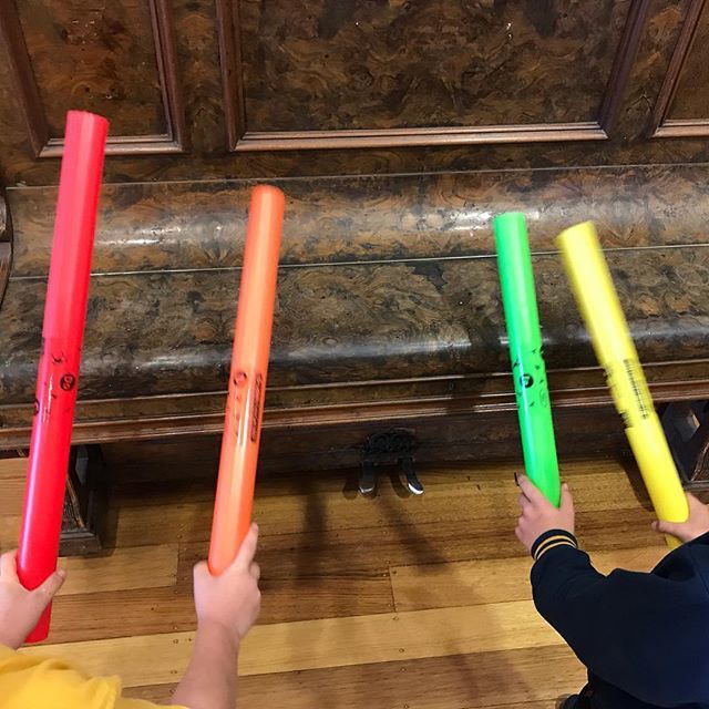 kaitlin_maree_'s tweet photo. Today’s positives:
• music language experience with my spelling group, letting them get creative with the boomwhackers. #thatsonewaytoplaythepiano
• lollipop eating lessons - well... eating lollipops during lessons as a reward for their previous less… https://t.co/Ay6cqMEgOA https://t.co/iVx7lftauf