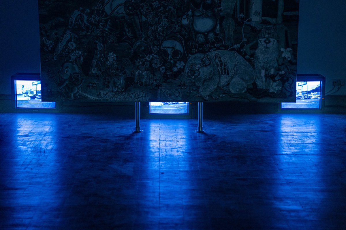 WeArePrimary's tweet photo. If you haven’t made it along to see Parker Ito’s “PII” - there is another opportunity to see the exhibition as part of Primary Lates tonight, 6-9pm.

+

@TG_GALLERY 
@trade_gallery 
@44_collective
Mrs Rick's Cupboard
b.Dewitt
House of Wisdom
@SculptorVox https://t.co/6vEy1aVUti