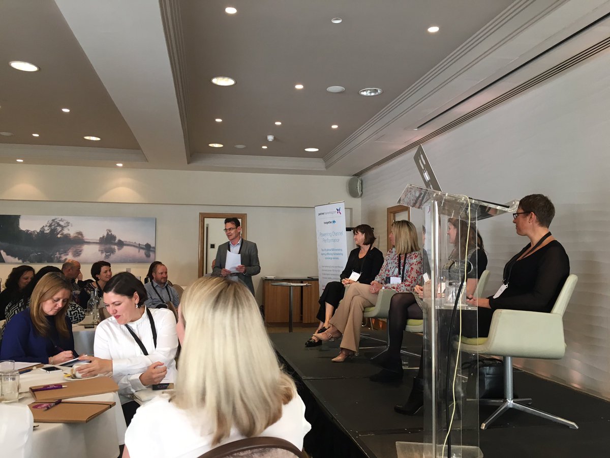 Our #partner panel is about to start #channelmeetup #channel #marketing
