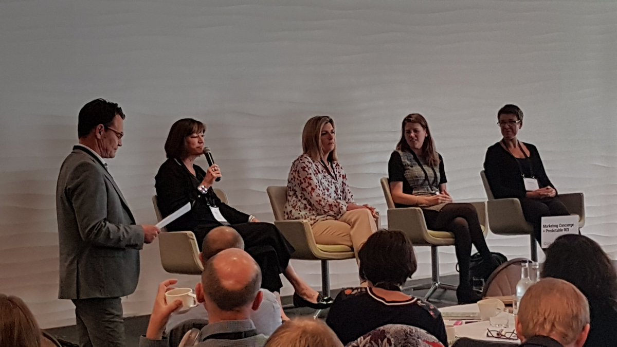 A panel of channel partners answering questions at <a href="/channelmeetup/">Jacqui Rand</a> #womeninmarketing