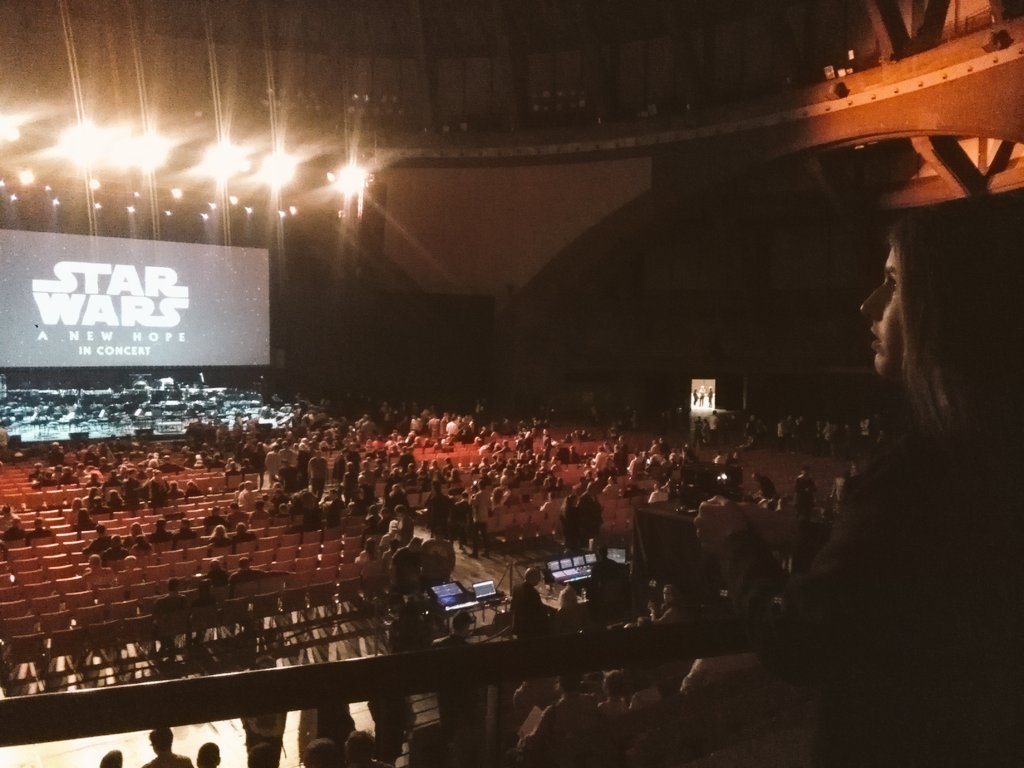 I participated in the symphony orchestra and it is a really amazing feeling. "New hope" with live music has really touched me. Amazing. ❤❤❤
