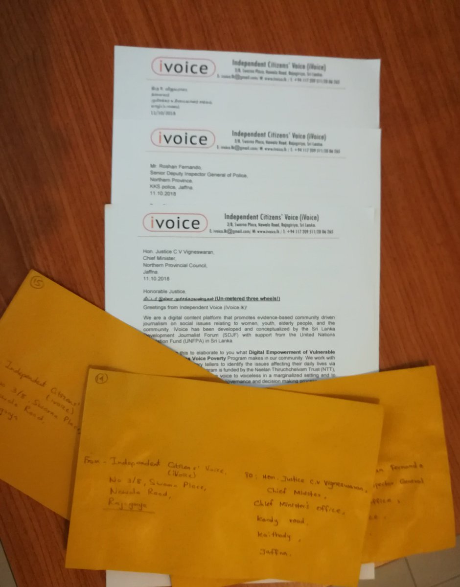 SDJF_lk's tweet image. A story should never be told and forgotten when it is meant to create an impact! 
#SDJF Team has begun to create awareness and advocate for the issues of the #marginalized identified by our #mojoLK team in their stories, vigilant until these voices are heard &amp;amp; answered. @iVoiceLK