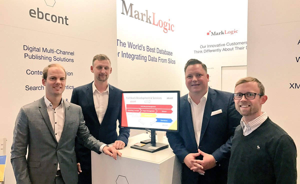 We're welcoming #EBCONT to the <a href="/MarkLogic/">Progress Data Platform</a> booth #FBF18 4.2 L94. Come on by and see how to put #marklogic into action!
