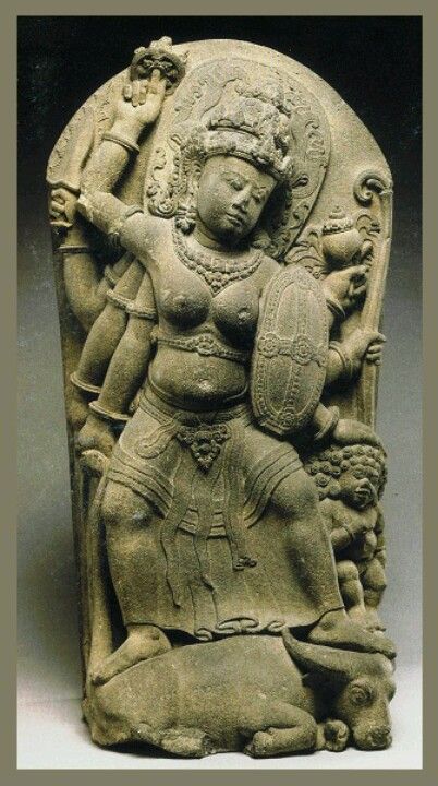  #Odisha  #Indonesia connection is well known!! #Devi  #Durga  #MahishasurMardini in  #Java  #Candi jawi?volcanic stone? #DeviMahatmya traveled to  #FarEast in  #SouthEast  #Asia  #SE #IndianSculpture? can i say?  #Indonesian  #sculpture? #Navratri  #Mother  #Goddess bless everyone on globe