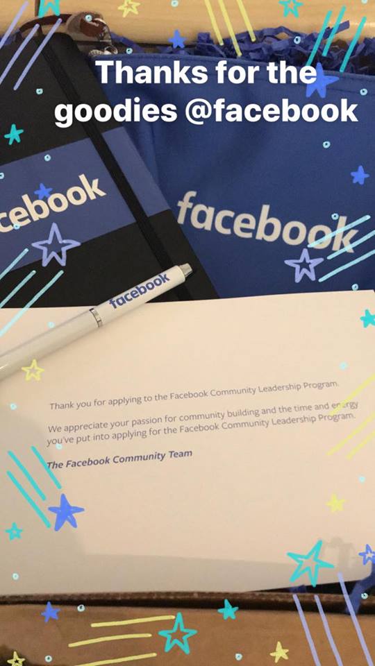 mybeautyspotuk's tweet photo. Thanks for the goodies @facebook #facebookcommunityleadershipprogram https://t.co/2wKakZgH0j