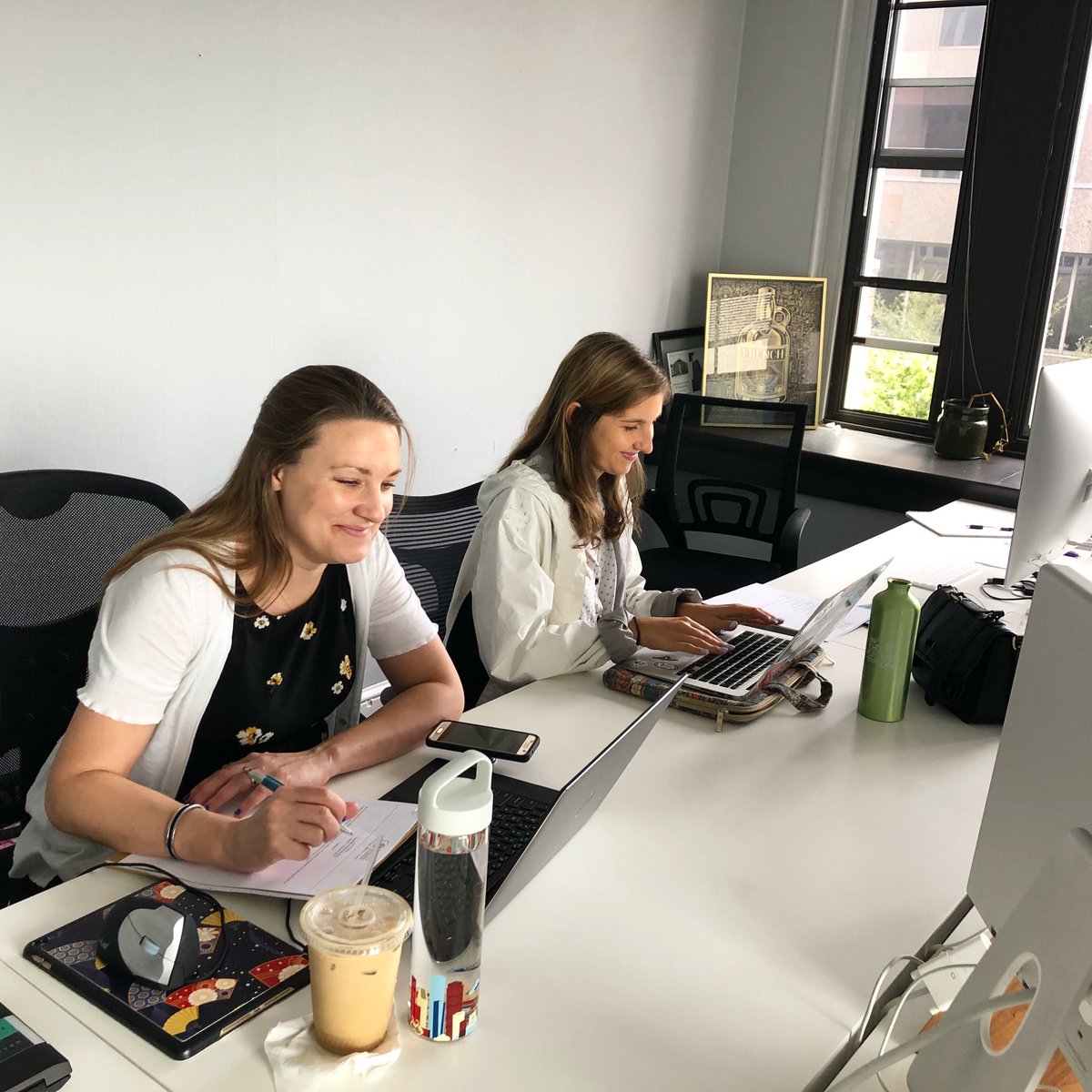 foodseennc's tweet photo. It’s so much fun to have an office where my teams can collaborate and inspire each other! Working remotely has been great but creating a confluence of creativity and ideation is amazing.
.
#teamfoodseen #foodseen #downtownraleigh #raleigh #northcarolina #thekitchen https://t.co/1jusaDfFCh