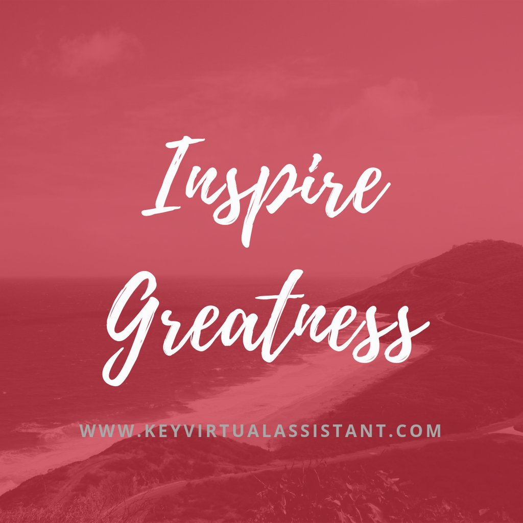 key_virtual's tweet photo. 🗝️ Inspire Greatness #inspiregreatness #bethechange #freelancer #mentor #giveback #payitforward #dotherightthing #virtualassistant https://t.co/Gyexogd6BM