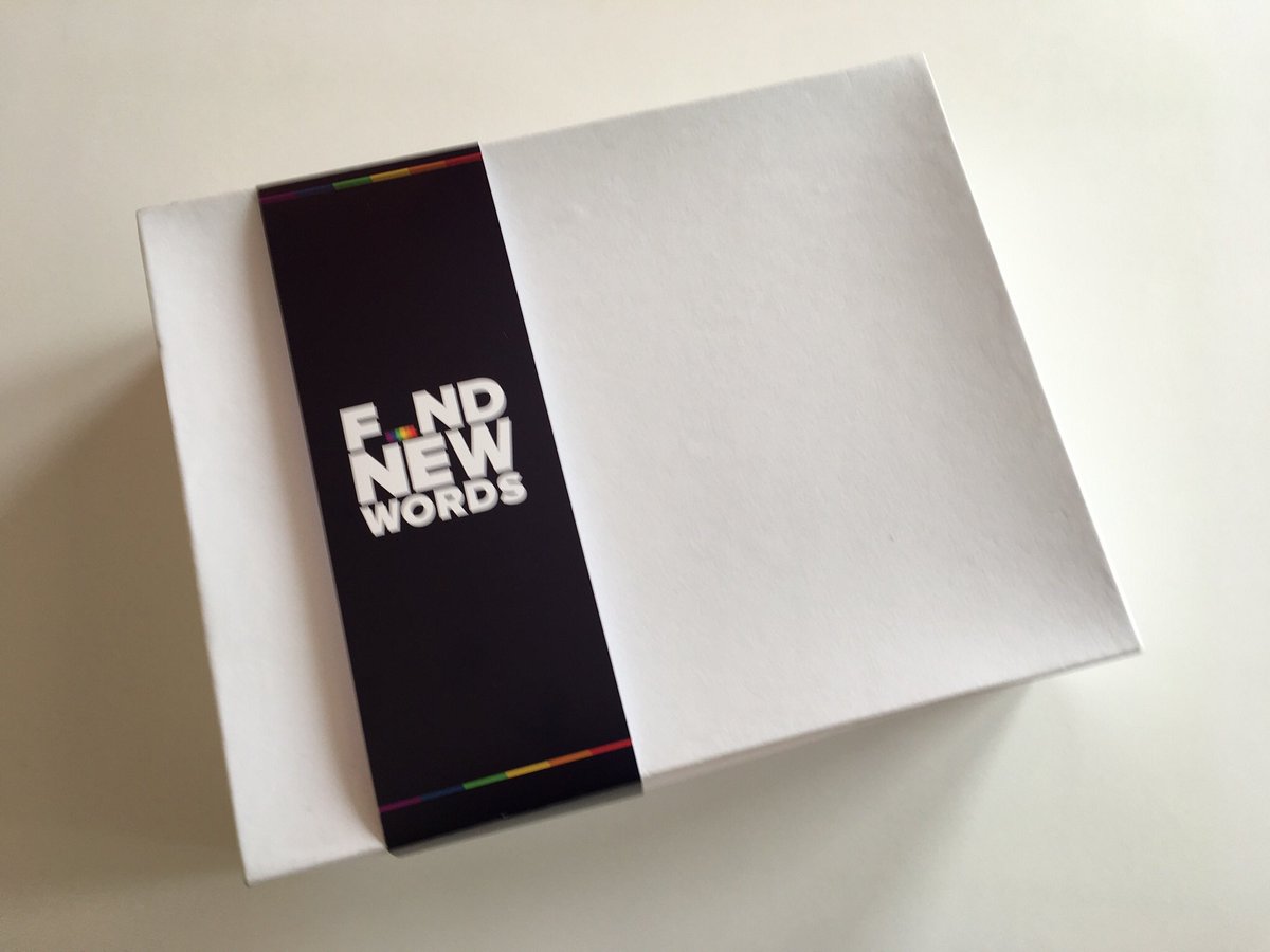 Words mean things. Words make people fall in love. Words incite violence. Words turn non-believers into believers, the lost into fanatics’ 

— <a href="/FindNewWords/">Find New Words</a> 

#FindNewWords