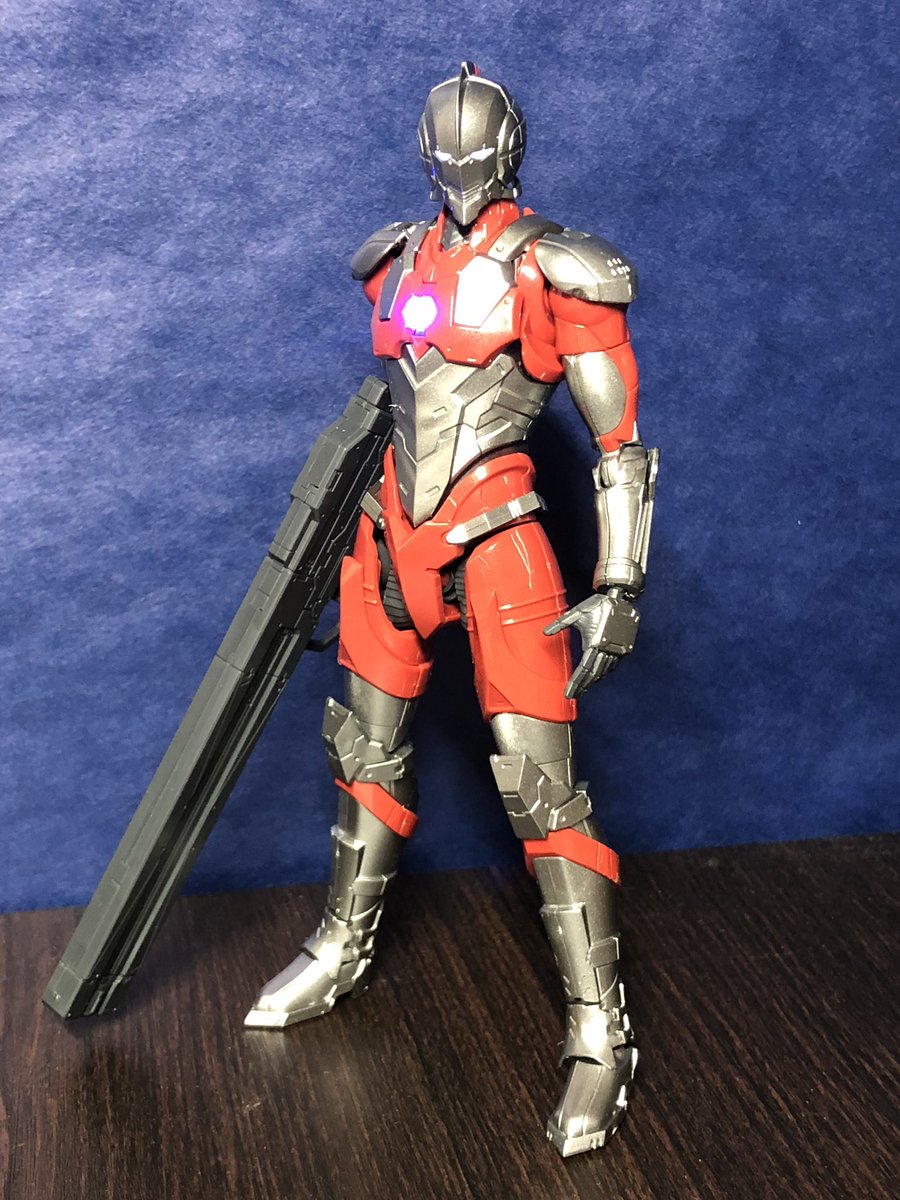 「合間合間にちょこちょこ進めてフィギュアライズスタンダード ULTRAMAN Bタ」|清水栄一 x 下口智裕のイラスト