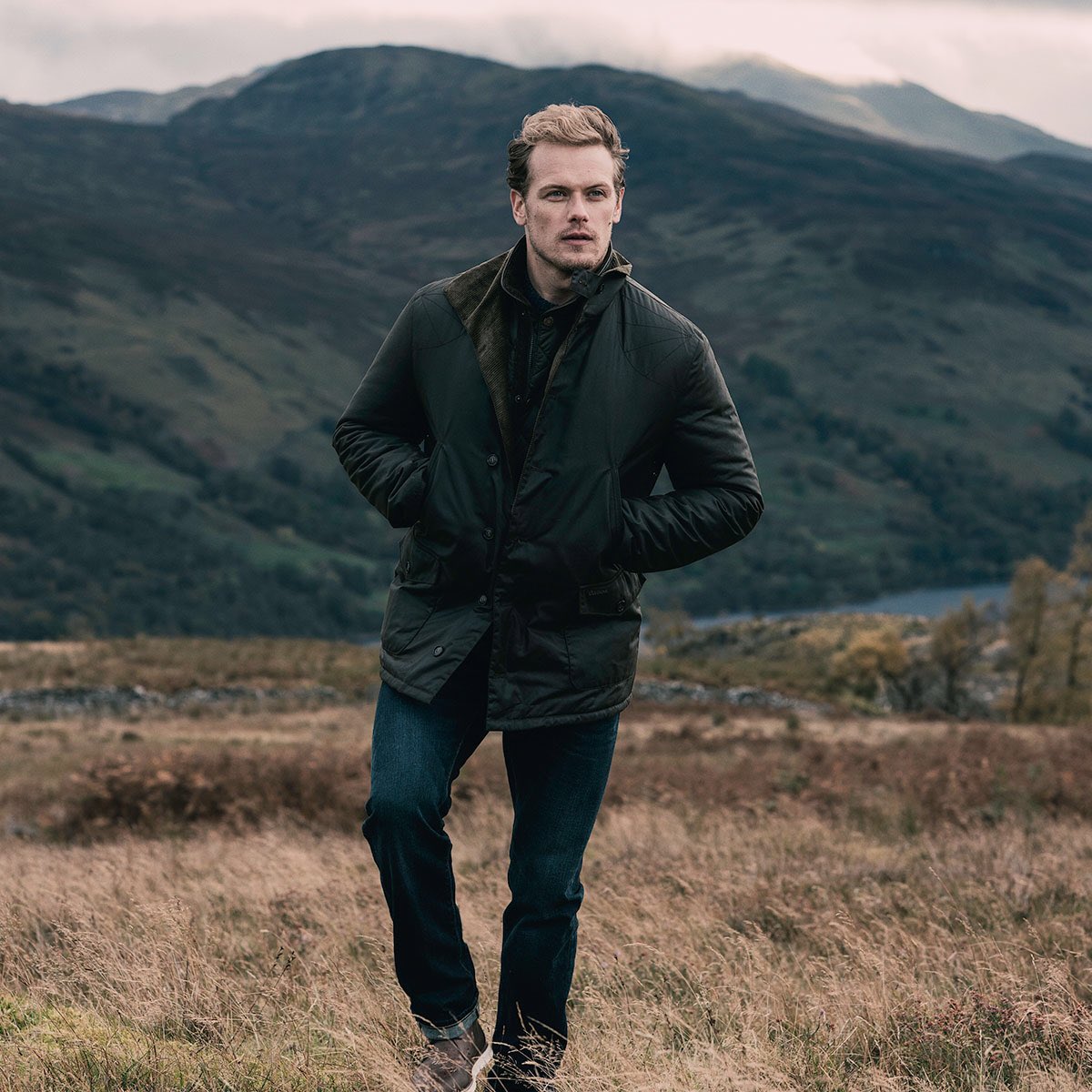 sam heughan barbour collection