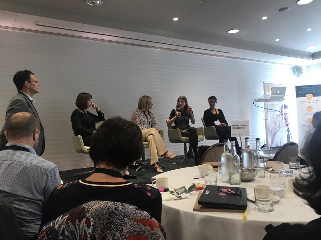 What are you doing to reward group success? Sales and marketing should be rewarded together. Consider behaviours in your channel. 
Great insight from Nicky on our partner panel at the #channelmeetup