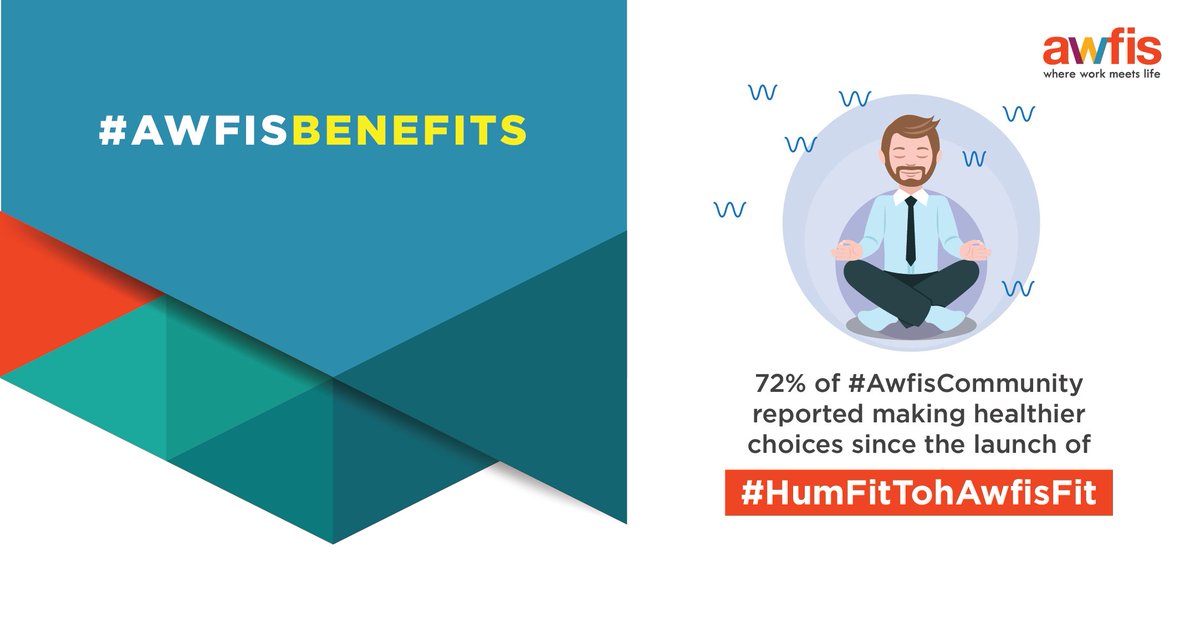 myawfis's tweet photo. A gamut of curated healthy experiences ranging from dance sessions to #yoga classes, organic food options to a health-centric work style; #HumFitTohAwfisFit 💪 offers the right dose of fitness &amp; fun to the #AwfisCommunity.
#HealthyLifestyle #HealthyLiving #FitnessAtWork https://t.co/vx1TYnVhkw