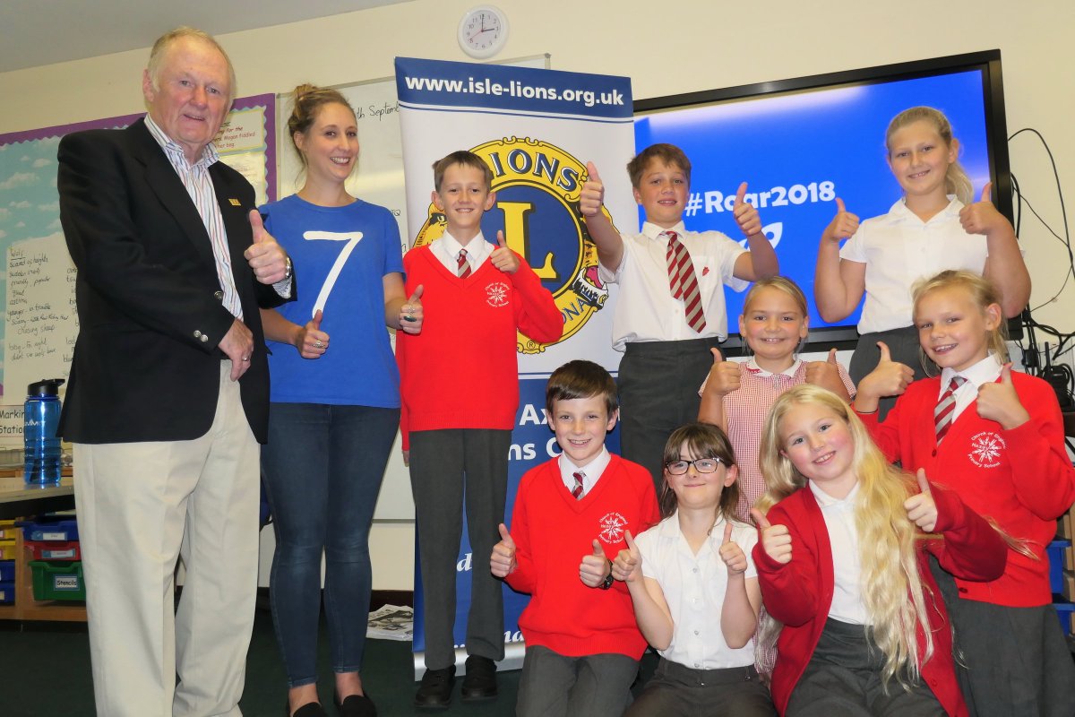 Islelions's tweet photo. Local Schools take part in the Lions  #ROAR2018 project. For more info click here: https://t.co/dmMus6YHgo https://t.co/HpjUJ0ZesB