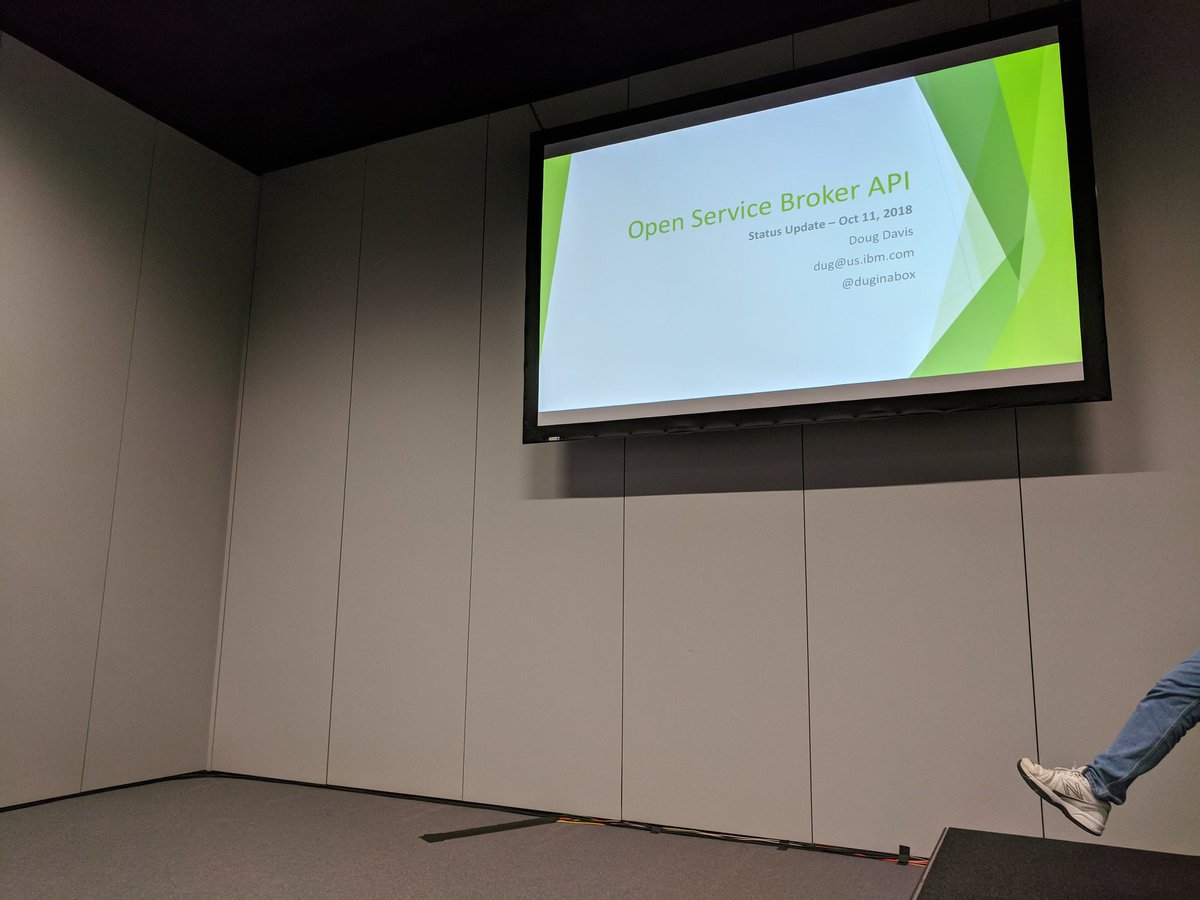 swayr93's tweet photo. @duginabox giving an update on the #osbapi in Boston now! #CFSummit #dugleg https://t.co/TbTbR09TCZ