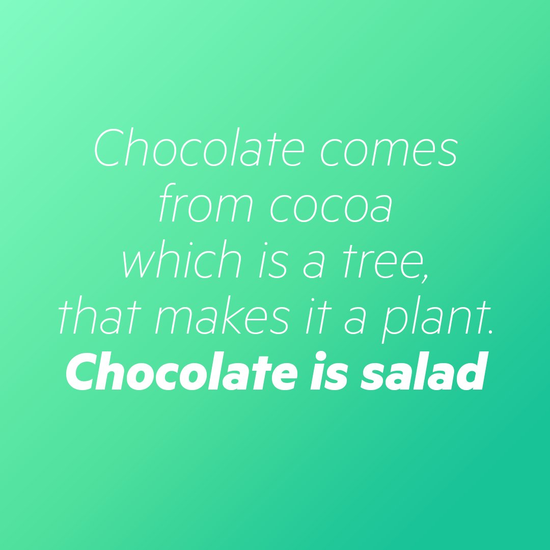 It just makes sense.