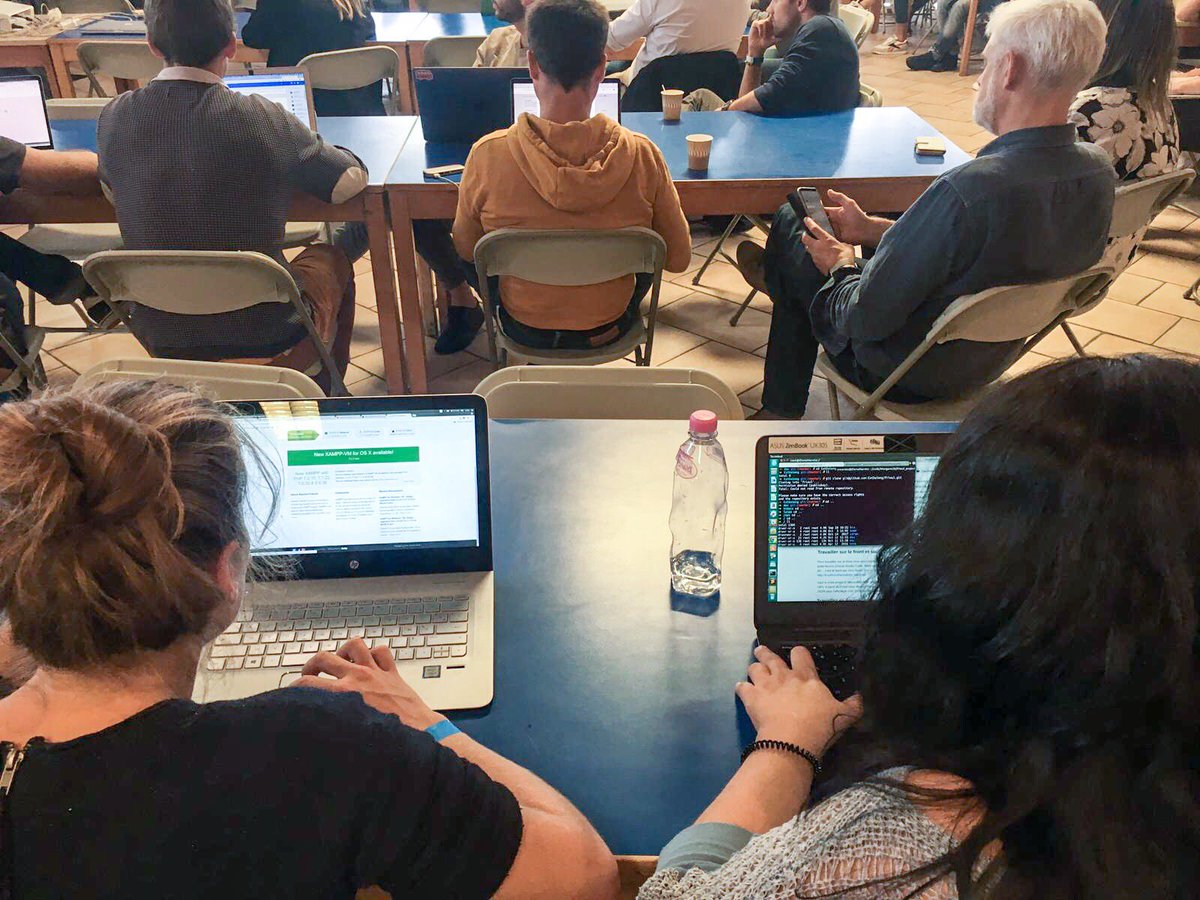 laurence0501's tweet image. Les équipes sont en place et travaillent sur leurs solutions. #motivés #code4marseille