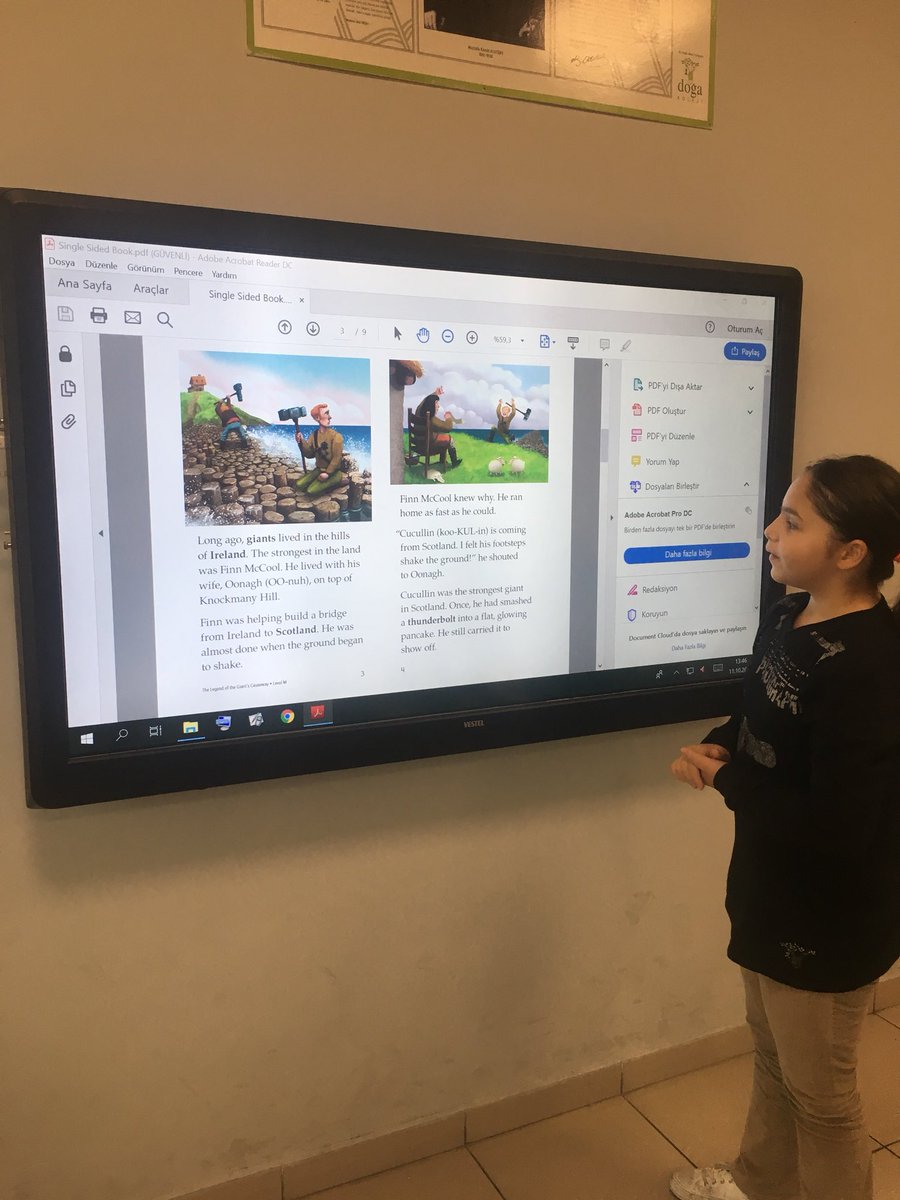 tugcercetin's tweet image. The Legend of the Giant’s Causeway🤗 First we read the story and then designed alternative covers for the story🎉 creativity is the key💕 #razplus #learnenglishwithdogaschools @tbmumcu @akadiroz41 @RaufAkan @AliRizaLule @GPiranoglu @DogaBasiskele