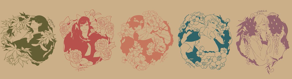 ちゃに 獣なる一族 花を食み 花を纏う 宿主と花をテーマに それを 纏う という意味で化粧品を考えたやつ 化粧品で隠れていた宿主のシルエットも加えてみた ちゃに 獣なる一族 花を食み 花を纏う 宿主と花をテーマに それを 纏う という意味で化粧品を考えたやつ 化粧品で隠れていた宿主のシルエットも加えてみた
