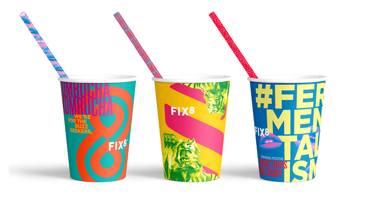 fabnewslive's tweet photo. .@bandbstudio Celebrates the Power of Positive Addiction in New #Brand Creation for #FIX8 #Kombucha https://t.co/LJ4aBBbzxC #FindYourFix #Alcohol #Beverage #Marketing #Design #Branding #Packaging https://t.co/uFJ7Uk6hzc
