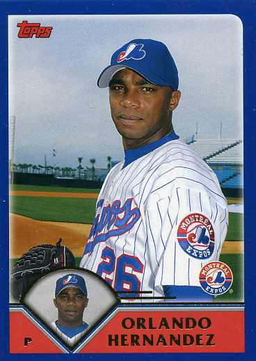 Happy 53rd Birthday to former Montreal Expos pitcher Orlando Hernandez! 