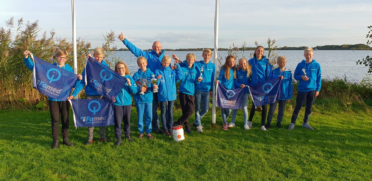 Super resultaat: 8 FamedCoach4SailingTeam-zeilers in de Top 20 Selectiestand Optimist Club Nederland 2018! 
Op de OCN Benjamin 2018 lijst staan 4 zeilers in de Top 5! famedcoach4sailingteam.nl/nieuws