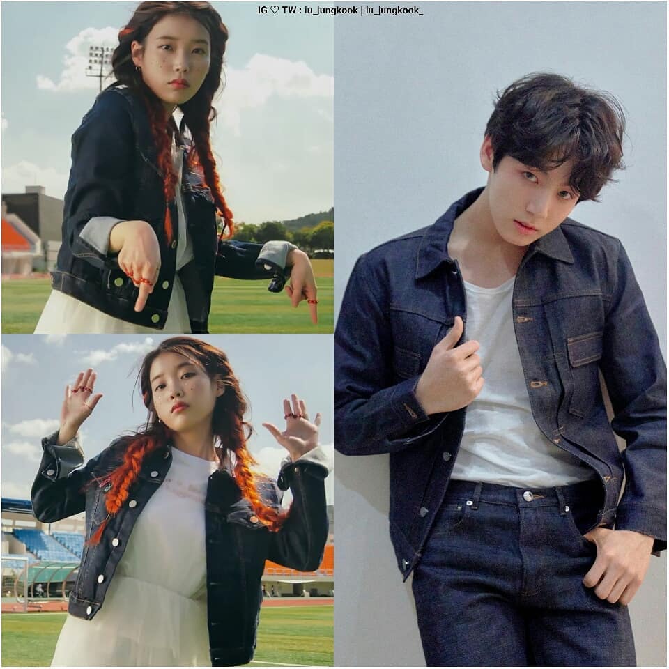 Quynh30703147's tweet photo. IU and JUNGKOOK 
YELLOW C A K D 
....🌟 https://t.co/yx7trJE2vN